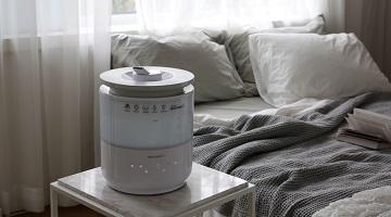 손세척이 쉬운 신일의 듀얼 진동자 가습기 '무무 플러스' 