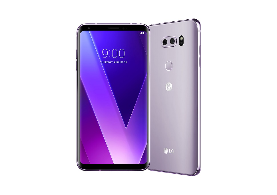 LG전자가 17일 이동통신 3사를 통해 프리미엄 스마트폰 LG V30의 새로운 색상 라벤더 바이올렛을 선보인다. (사진제공: LG전자)